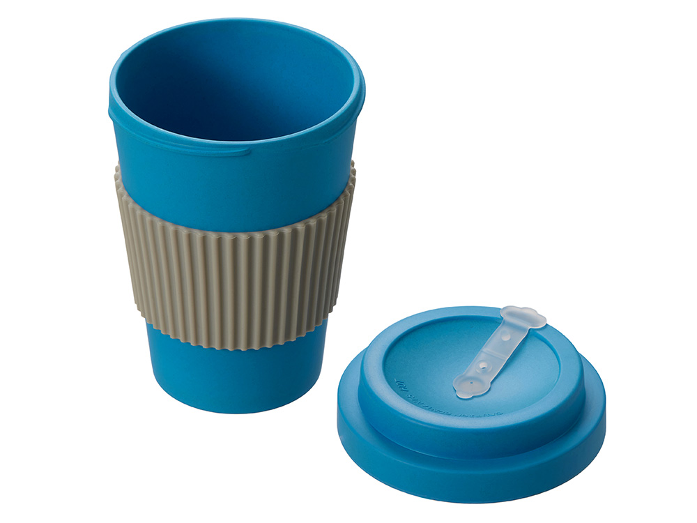 Термокружка Muffin из натуральных волокон, голубой Термокружка Muffin из натуральных волокон, голубой