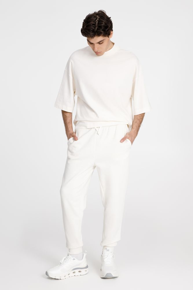 Джоггеры J2, молочно-белые