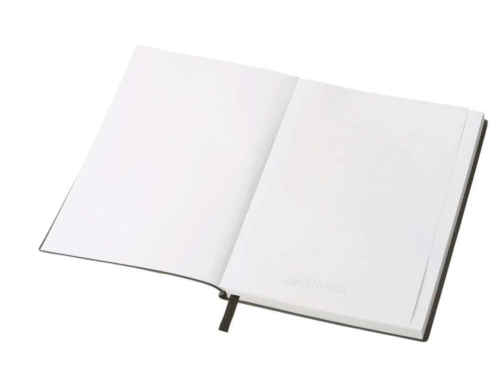 Блокнот А5 Bradbury, гибкая обложка, 80 листов 80 гр/м2 FSC бумага, темно-серый