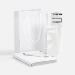 Набор Nebraska Inflow, белый с серебристым