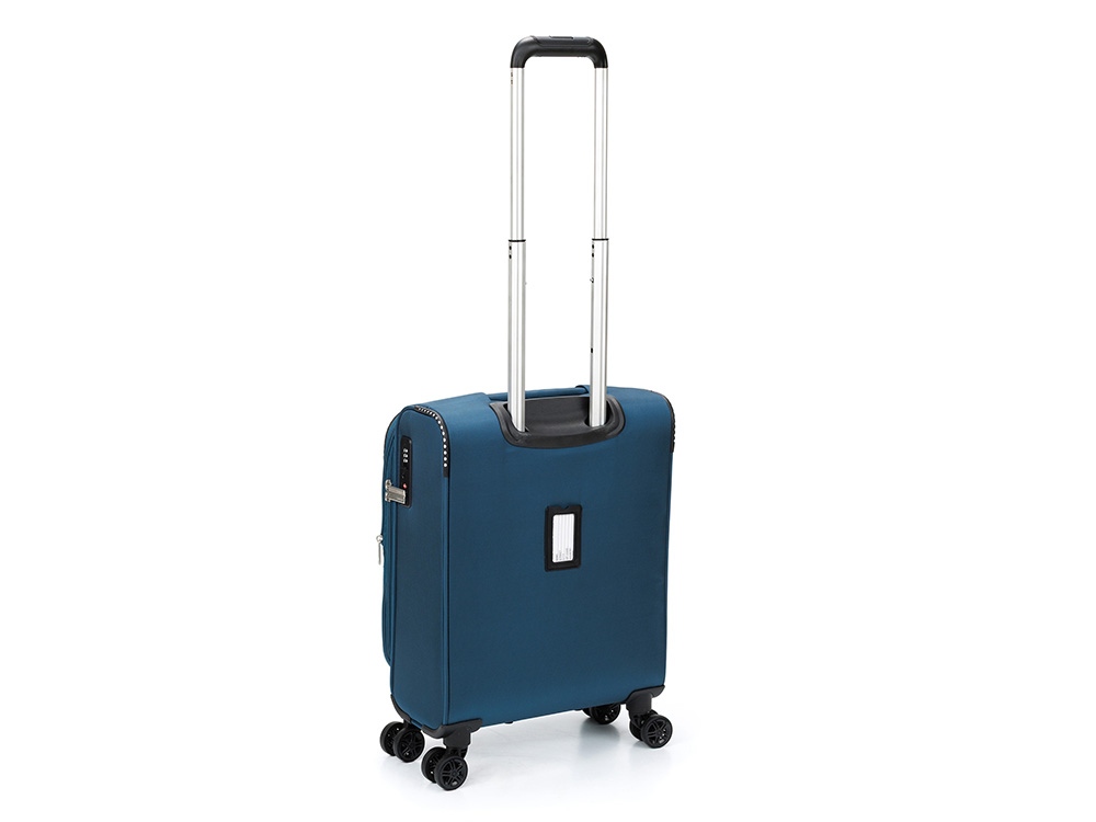 Чемодан TORBER ВИВИ, синий, полиэстер, 39 х 20 х 54 см, 36 л Чемодан TORBER ВИВИ, синий, полиэстер, 39 х 20 х 54 см, 36 л