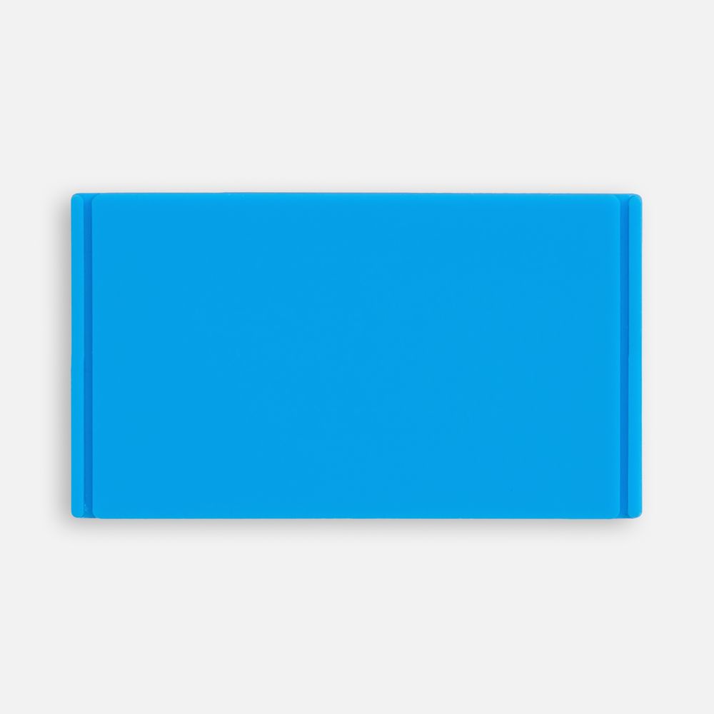 Лейбл из ПВХ Dzeta, M, голубой