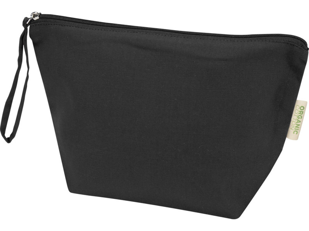 Косметичка Odisha из органического материала OCS, 180 г/м², 3 л, черный