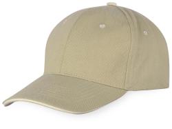 Бейсболка New Castle F 6-ти панельная, оливковый/натуральный Бейсболка New Castle F 6-ти панельная, оливковый/натуральный