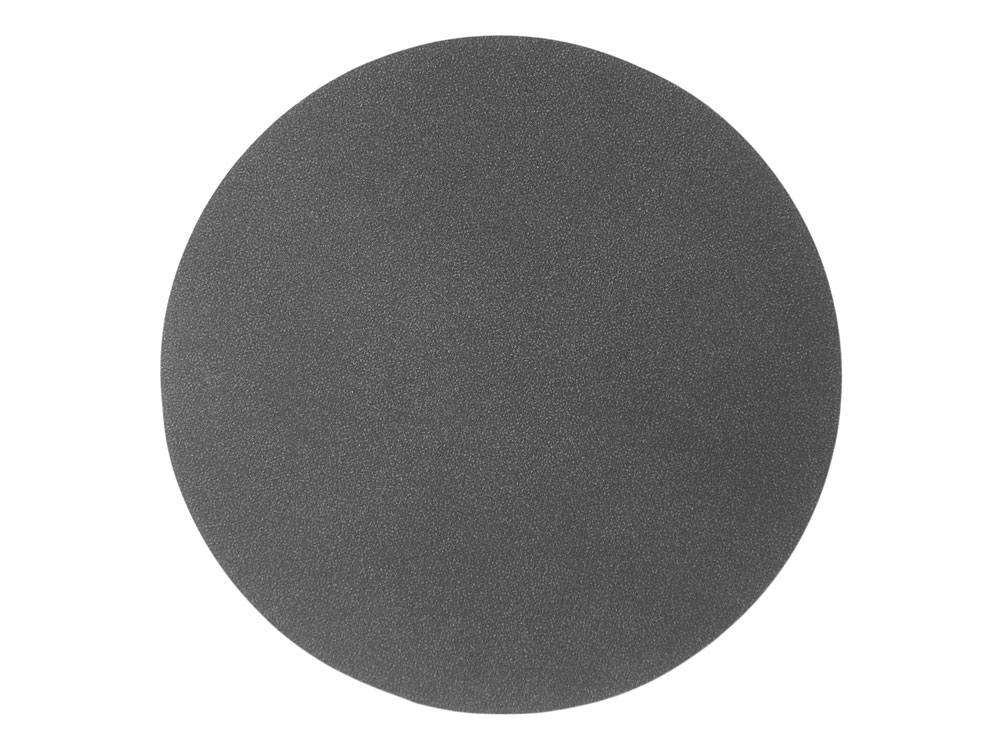 ПАТЧ КРУГ nubuk (серый) 6,0 х 6,0 см