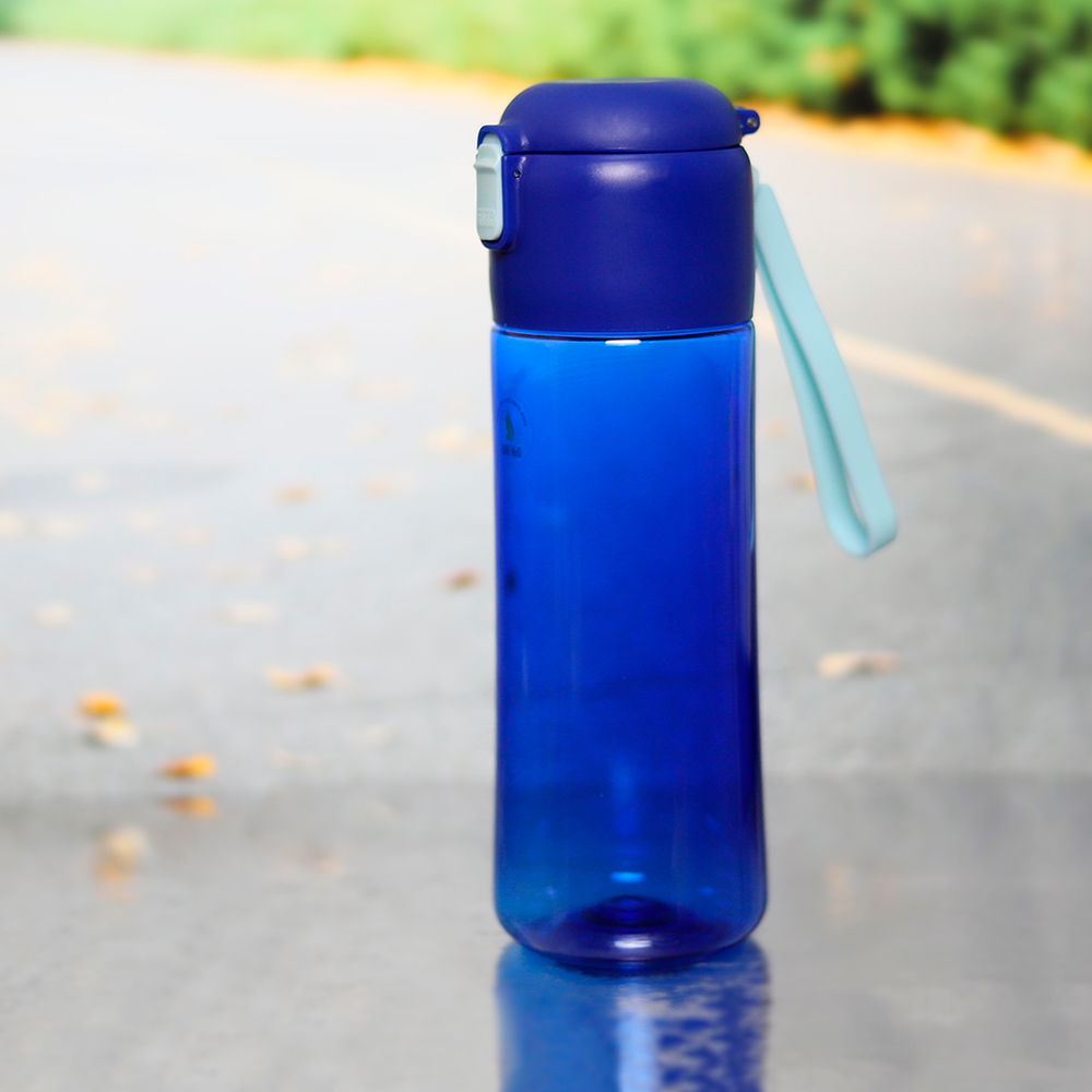 Пластиковая бутылка Fosso, синяя