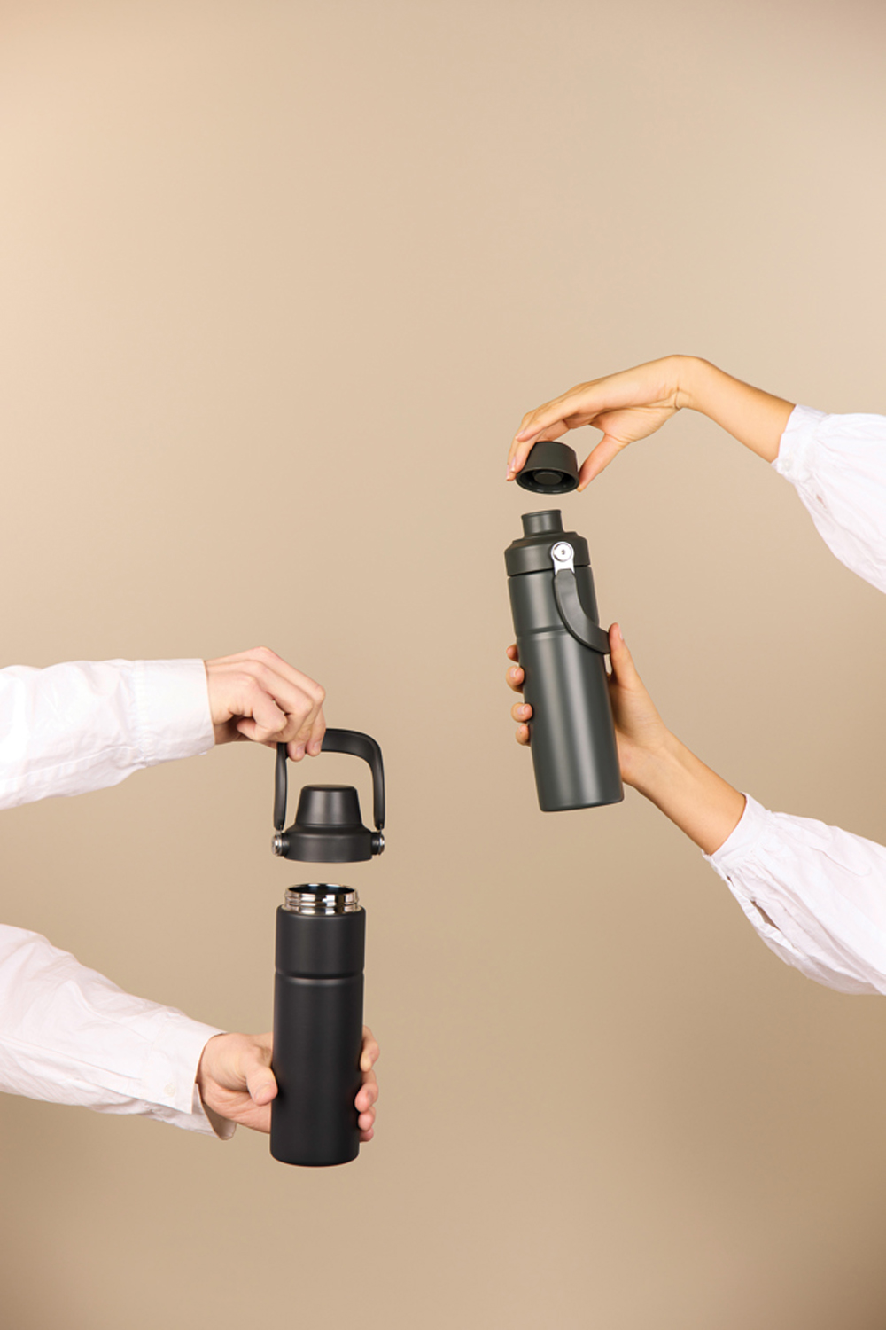 Термобутылка VINGA Baltimore Trek из переработанной стали RCS, 600 мл