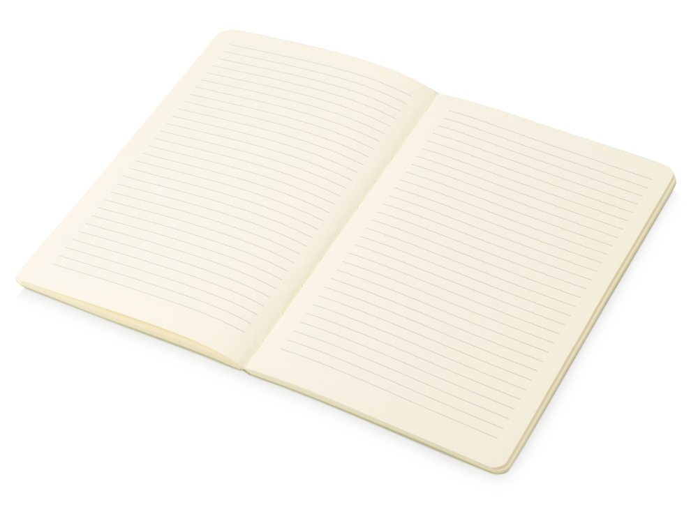 Блокнот Wispy линованный в мягкой обложке, зеленое-яблоко (Р)