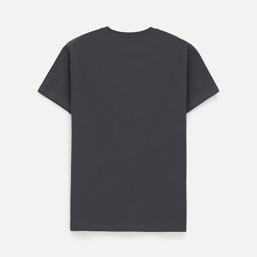 Футболка унисекс T-Bolka 200, темно-серая (графит) Футболка унисекс T-Bolka 200, темно-серая (графит)