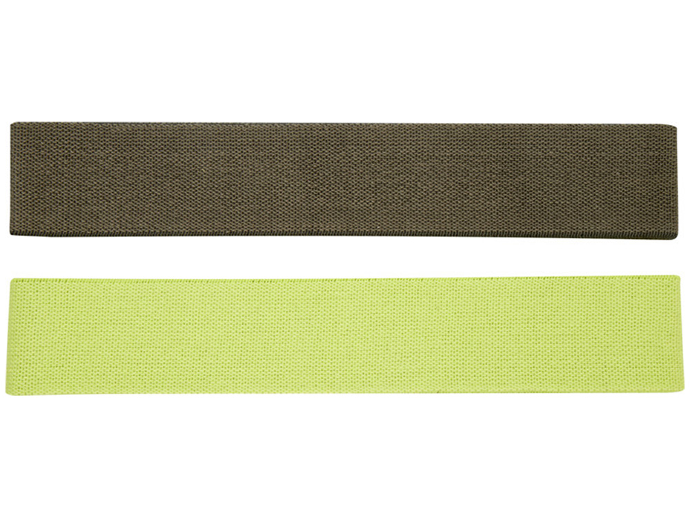 Набор из 2-х лент-эспандеров Grip - Лайм / Зеленый лесной