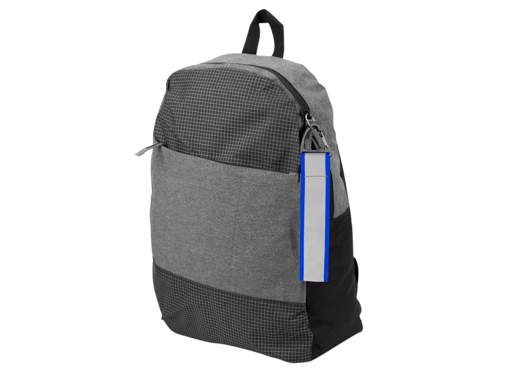 Светоотражающий брелок Reflector, серебристый/синий Светоотражающий брелок Reflector, серебристый/синий