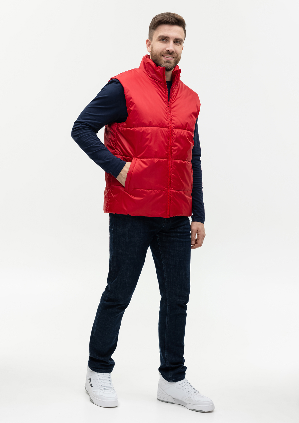 Жилет унисекс STAN утепленный таффета 210T,200, 84