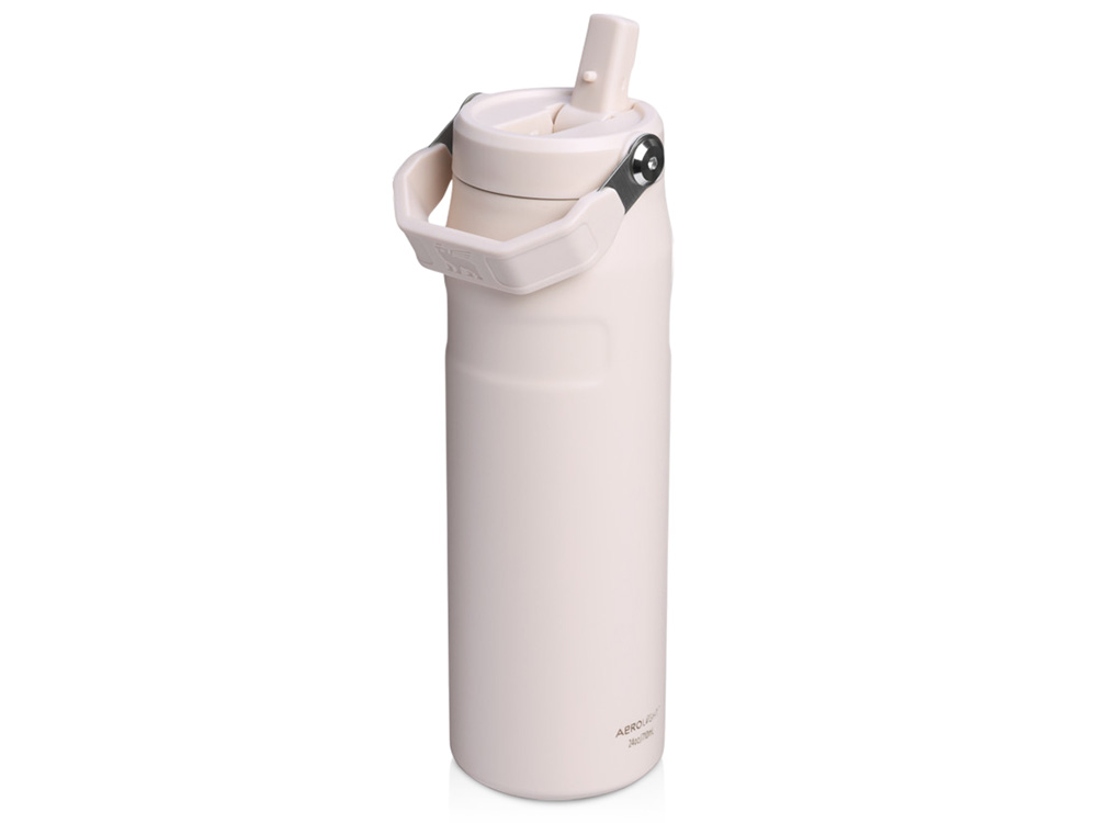 Бутылка для воды объемом 700 мл с откидной трубочкой Stanley IceFlow™ 2.0 - Light pink