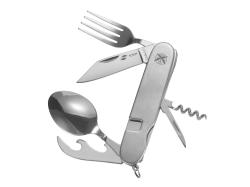 Нож перочинный Stinger, 109 мм, 8 функций, материал рукояти: нержавеющая сталь (серебристый) Нож перочинный Stinger, 109 мм, 8 функций, материал рукояти: нержавеющая сталь (серебристый)