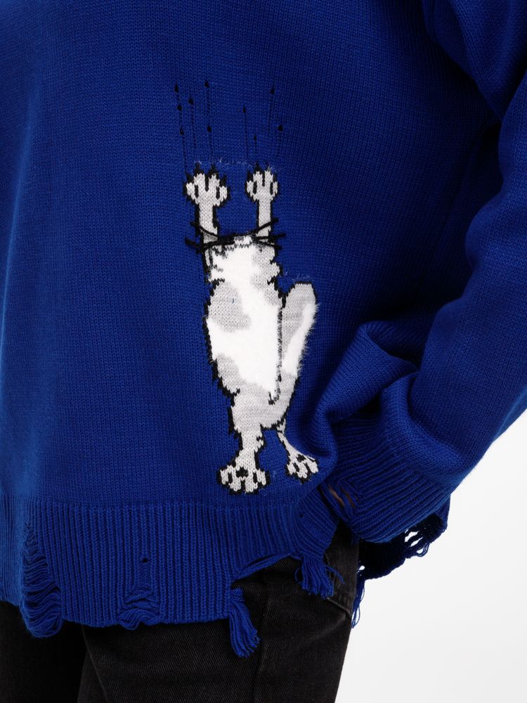 Джемпер Sharpick, темно-синий (кобальт)