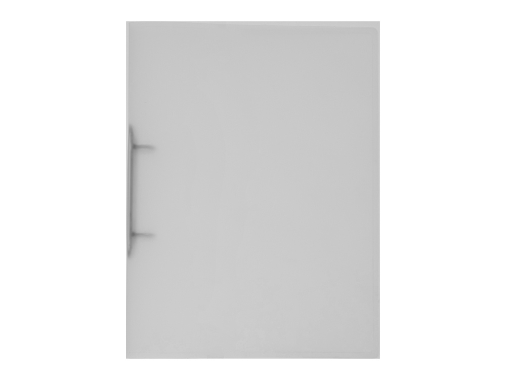 Папка пластиковая с 2 кольцами, прозрачный