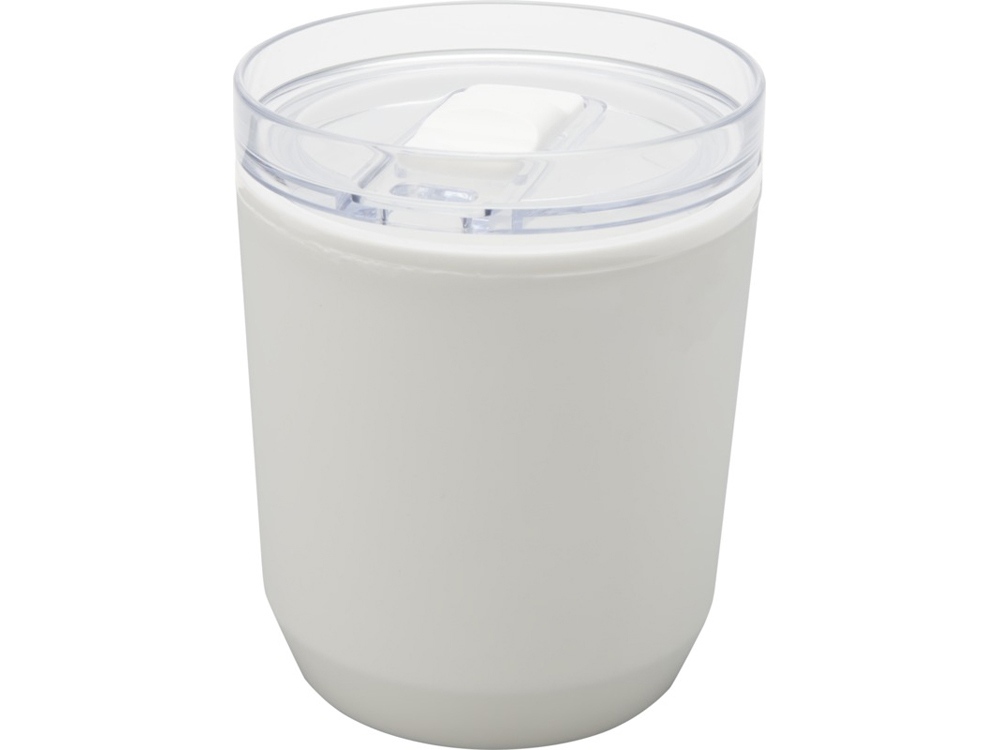 Hudson кружка из переработанного пластика с двойными стенками объемом 180 мл, белый