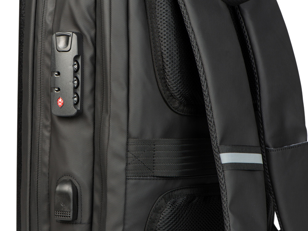 Рюкзак для ноутбука Sheller с пластиковой поверхностью