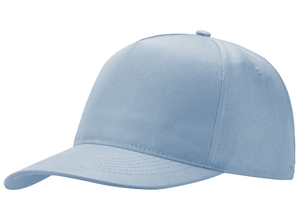 Бейсболка Poly 5-ти панельная 120гр, небесно-голубой