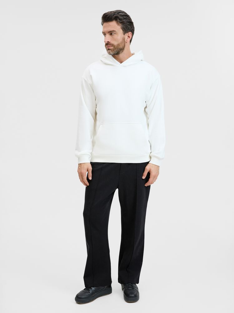 Худи унисекс оверсайз Songo, молочно-белое Худи унисекс оверсайз Songo, молочно-белое