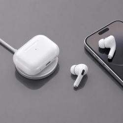 Беспроводные наушники с микрофоном Air Nova 2, TWS, BT5.4, 300 мАч, QI, белый, Deppa Беспроводные наушники с микрофоном Air Nova 2, TWS, BT5.4, 300 мАч, QI, белый, Deppa