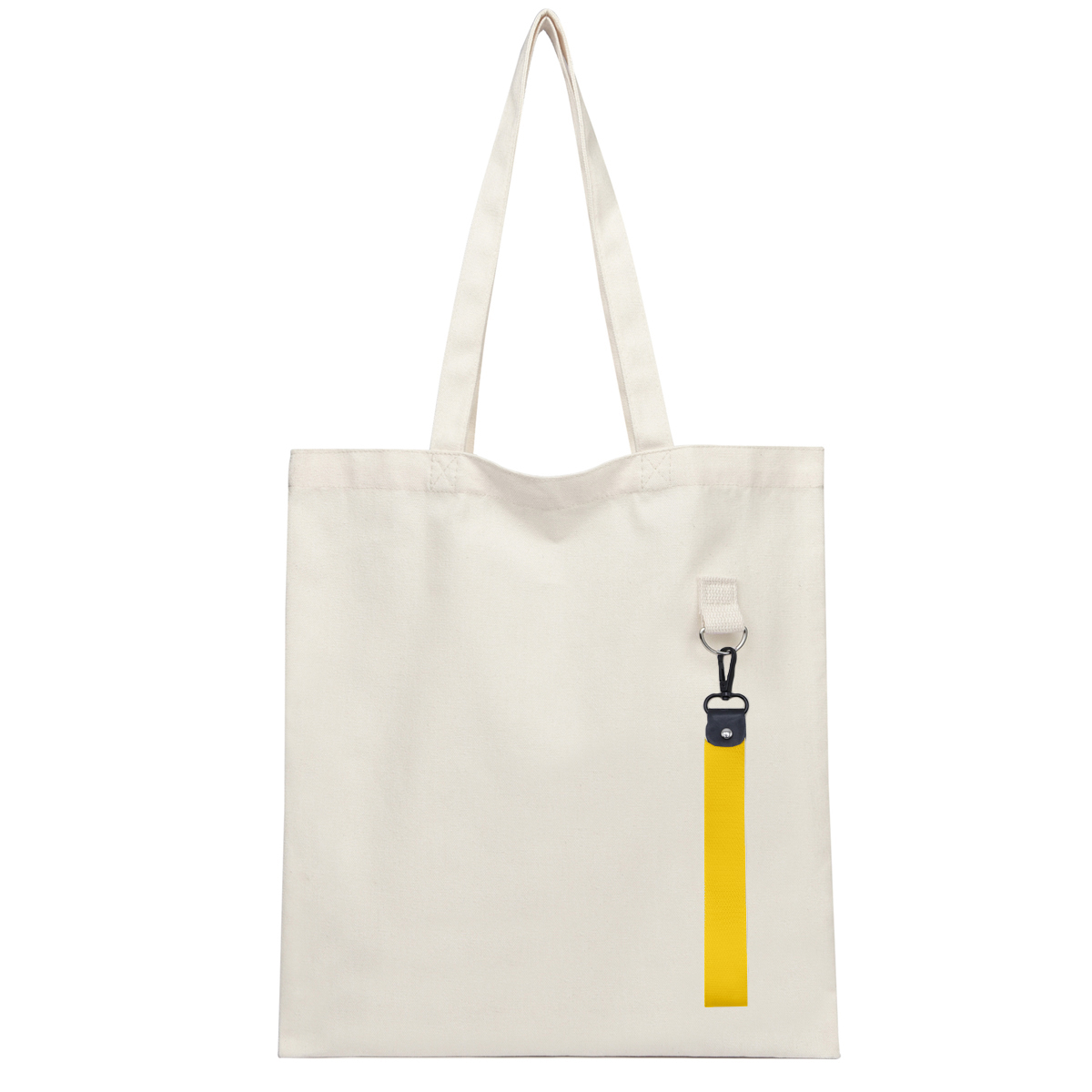 Сумка для покупок LUMISSA 325 г/м² с ремувкой, натуральный/жёлтый Сумка для покупок LUMISSA 325 г/м² с ремувкой, натуральный/жёлтый