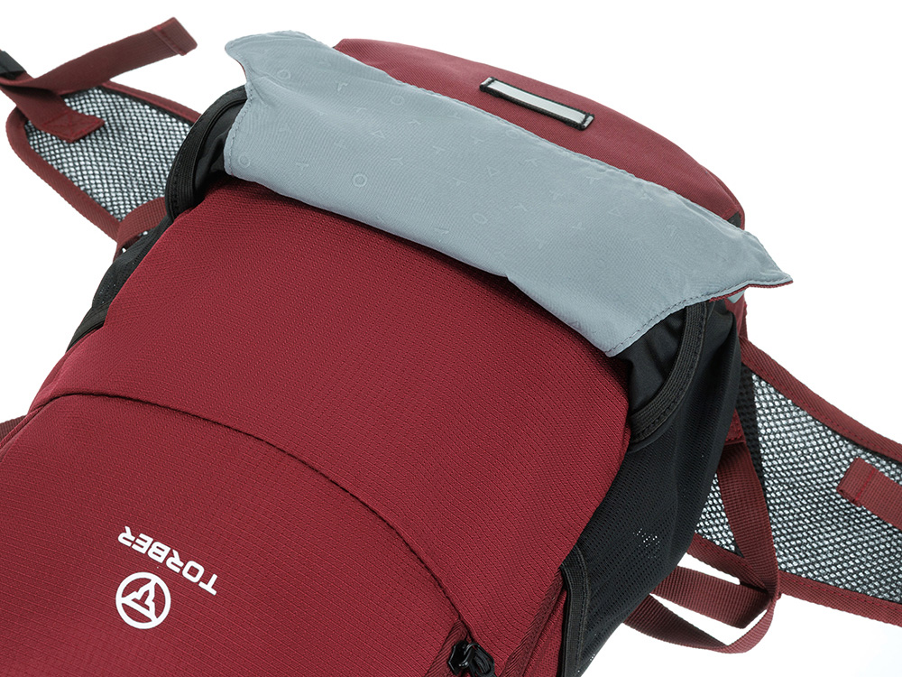 Туристический рюкзак TORBER КЕМПИНГ, бордовый, полиэстер, 26 х 48 х 12 см Туристический рюкзак TORBER КЕМПИНГ, бордовый, полиэстер, 26 х 48 х 12 см