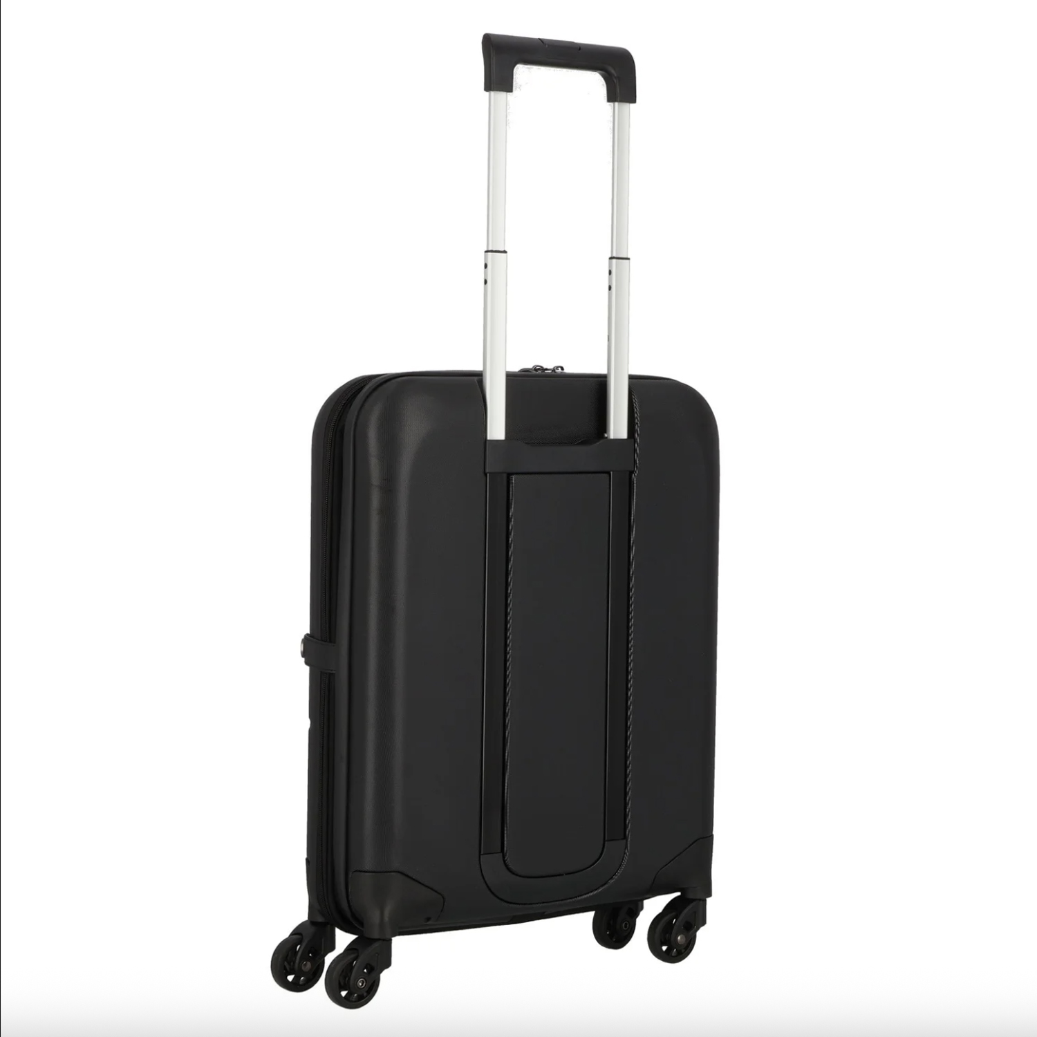 Чемодан складной Rollink FLEX LIGHT 55x40x20 см, 4 колеса, черный