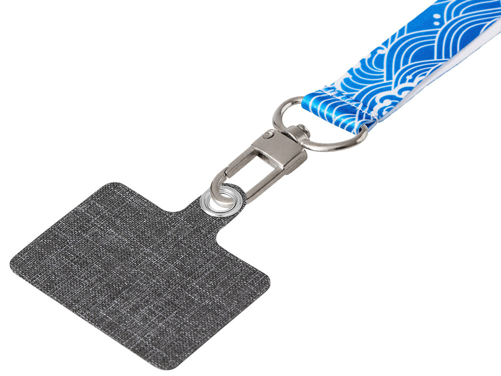 Ремувка под сублимацию с трендовым карабином и большим держателем для телефона из ПЭ