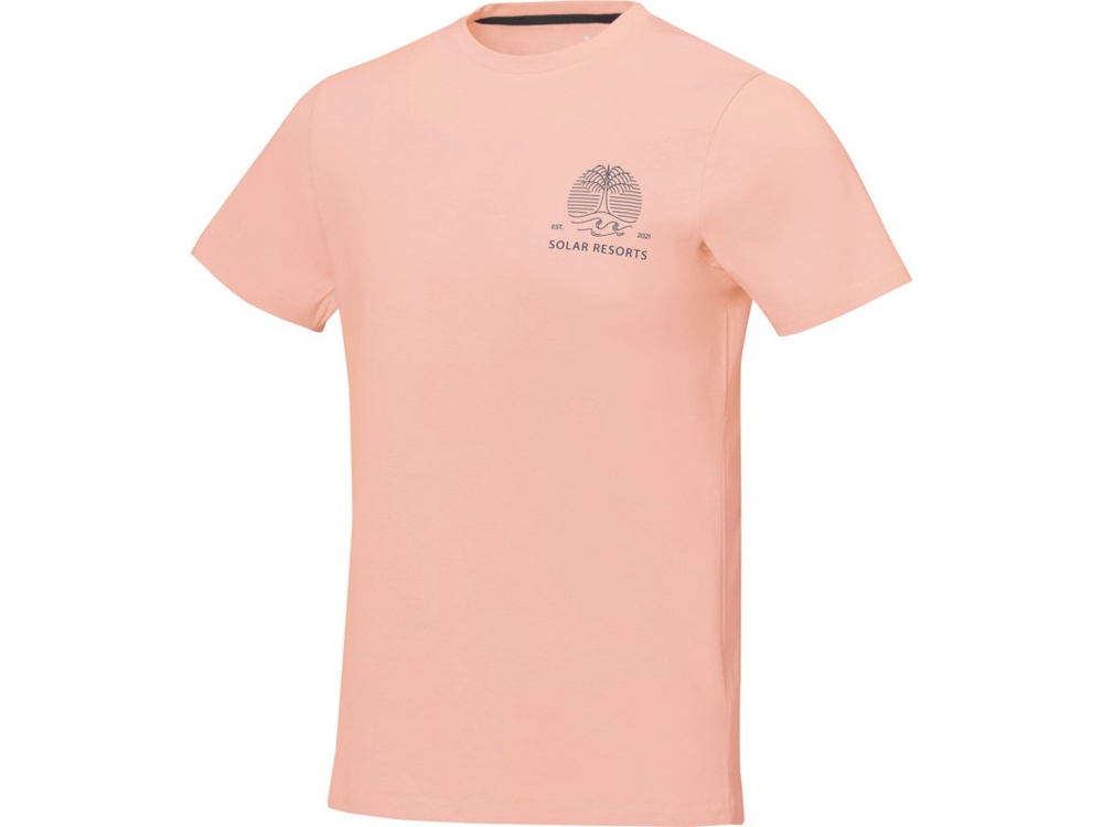 Nanaimo мужская футболка с коротким рукавом, pale blush pink