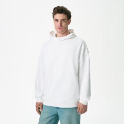Худи оверсайз унисекс Фьюжн (Fusion), белый, размер 2XS