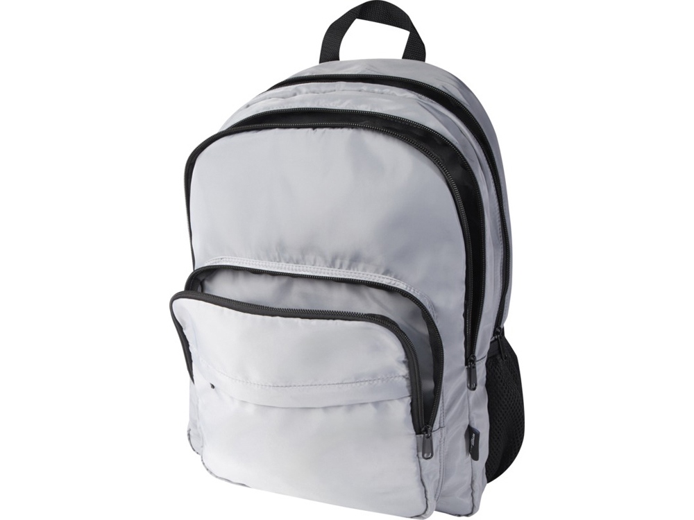 Рюкзак для ноутбука Trend Plus 15GRS из переработанного материала объемом 20 литров, серый