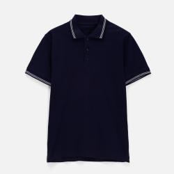 Рубашка поло Virma Stripes, темно-синяя