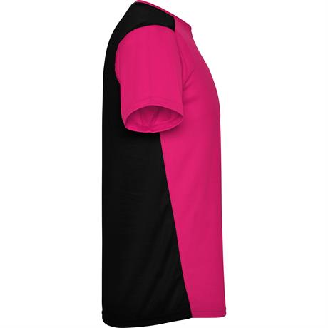 Спортивная футболка DETROIT мужская, ФУКСИЯ/ЧЕРНЫЙ XL