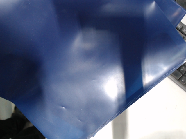 Папка-конверт А4 с кнопкой, синий