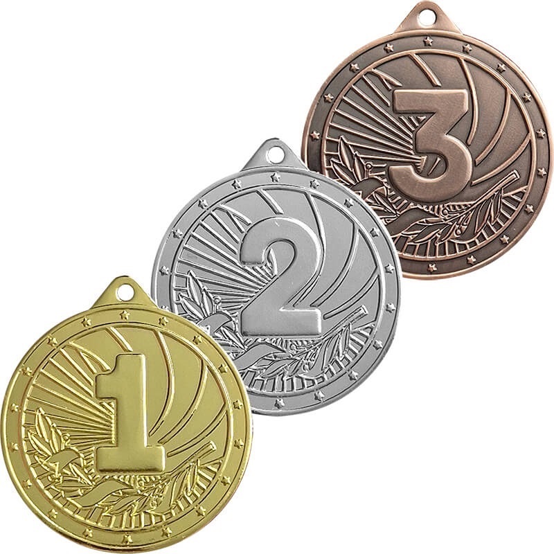 Комплект медалей Гаринка 1,2,3 место Комплект медалей Гаринка 1,2,3 место