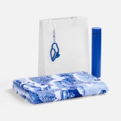 Набор «Год чудес», белый с синим Набор «Год чудес», белый с синим