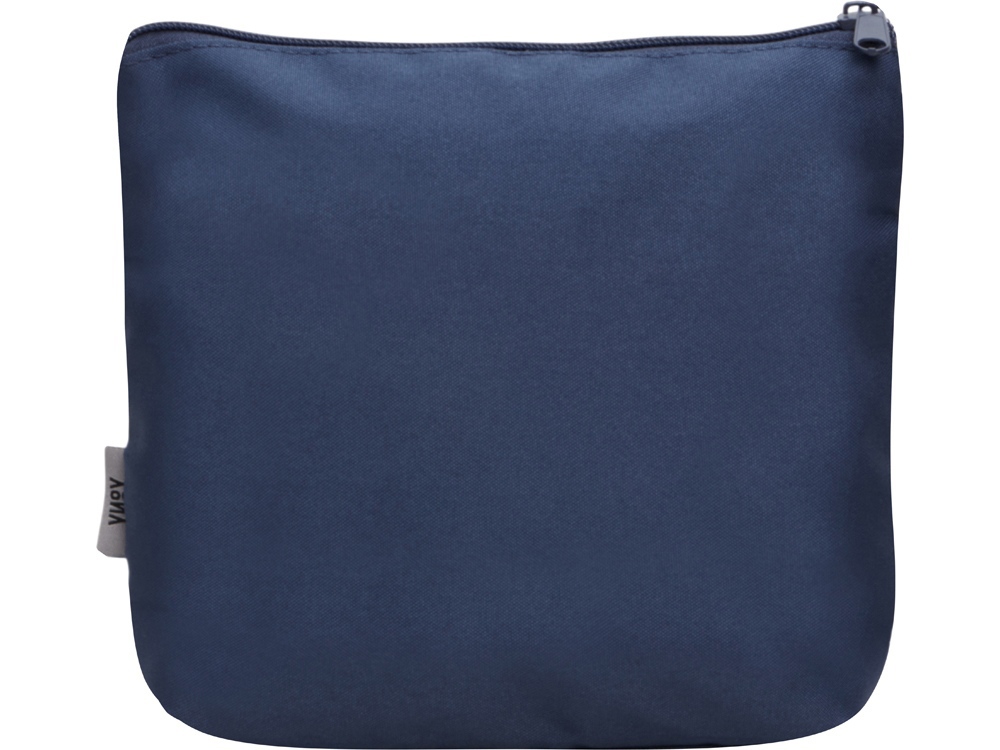 Органайзер для электроники и проводов Amalia из полиэстера 300D с подкладкой, темно-синий Органайзер для электроники и проводов Amalia из полиэстера 300D с подкладкой, темно-синий