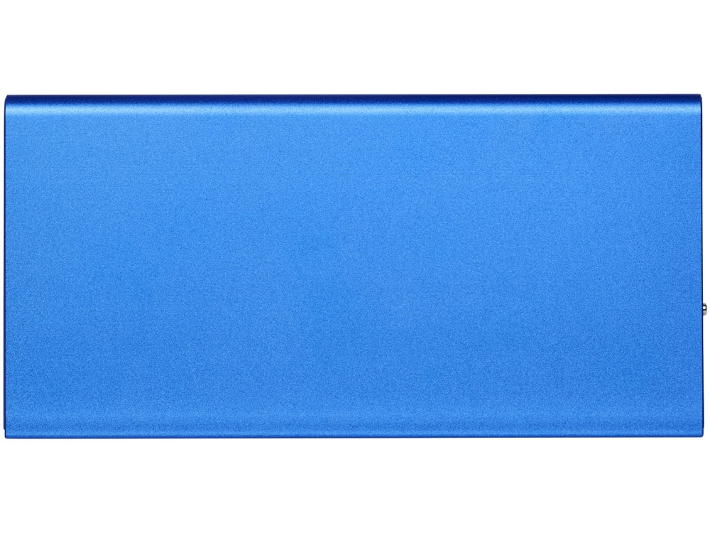 Алюминиевое портативное зарядное устройство Plate 8000 мА∙ч, синий