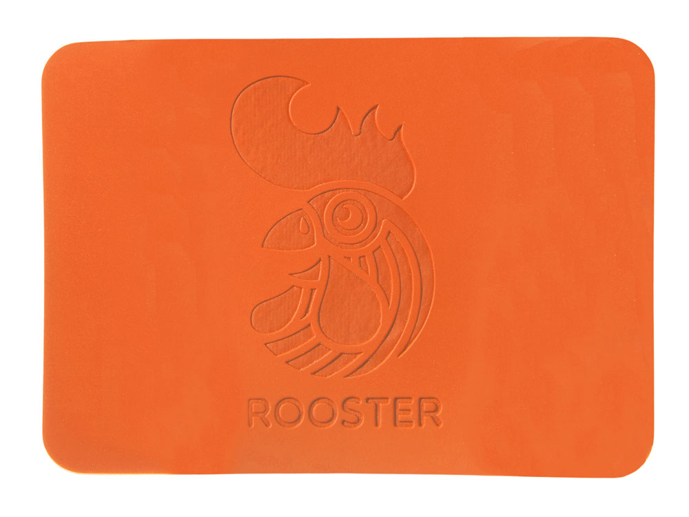 ПАТЧ ПРЯМОУГОЛНЫЙ soft-touch (оранжевый ) 5,0 х 7,0 см