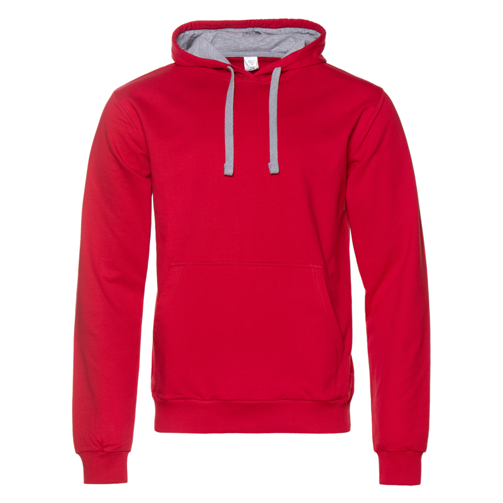 Худи унисекс STAN футер без начёса с контрастным капюшоном 260, 23