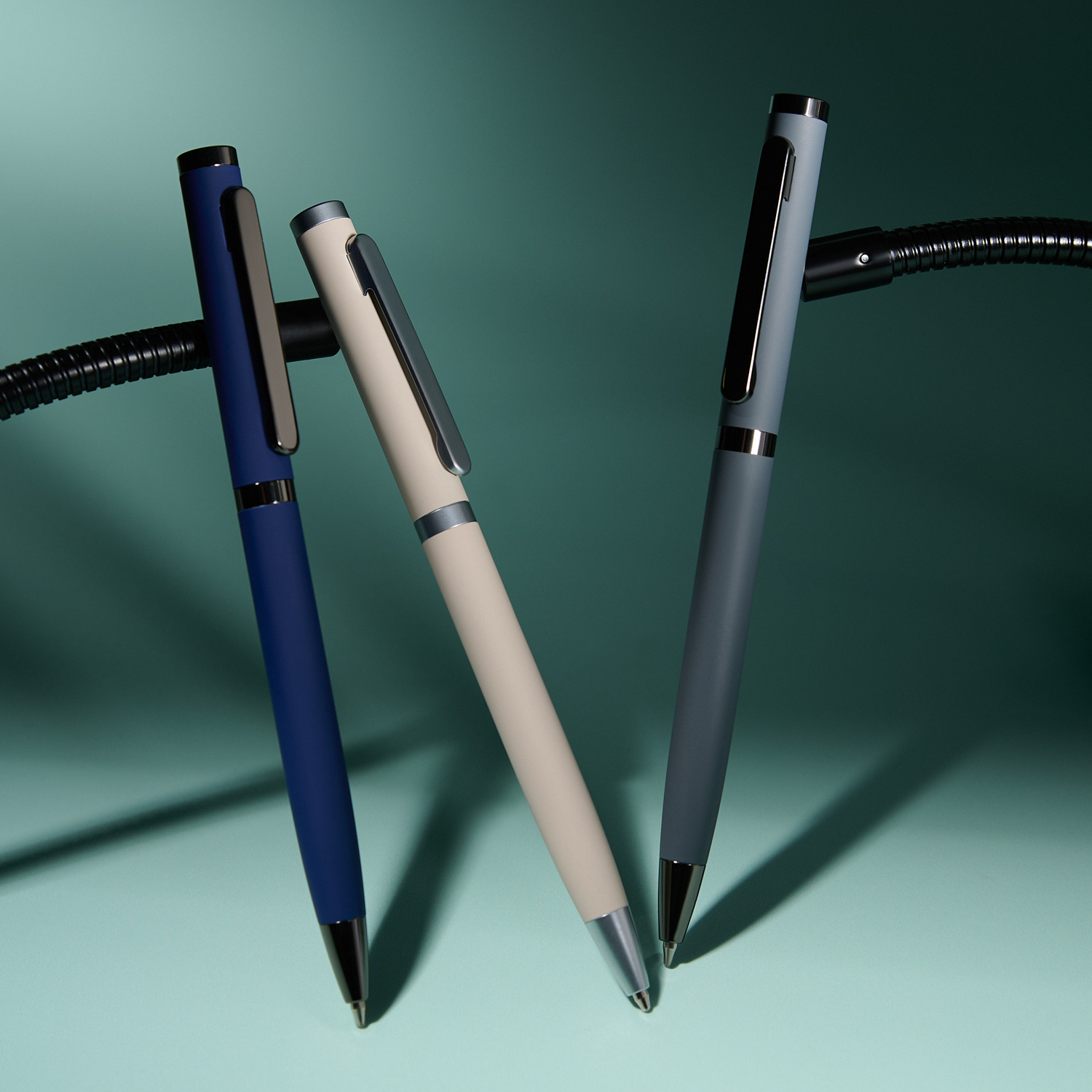 Шариковая ручка Нокс (Nox), бежевая Шариковая ручка Нокс (Nox), бежевая