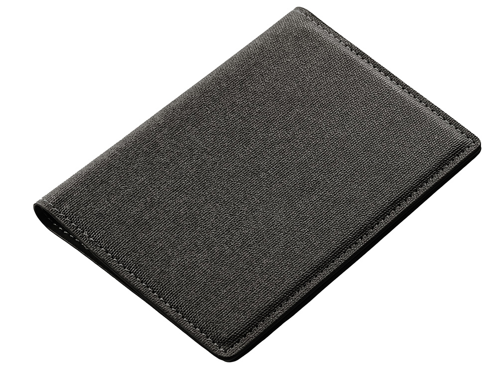 Подарочный набор Consul: обложка для паспорта и картхолдер, серый