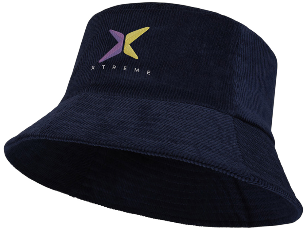 Панама Howson из переработанного вельвета - Темно - синий