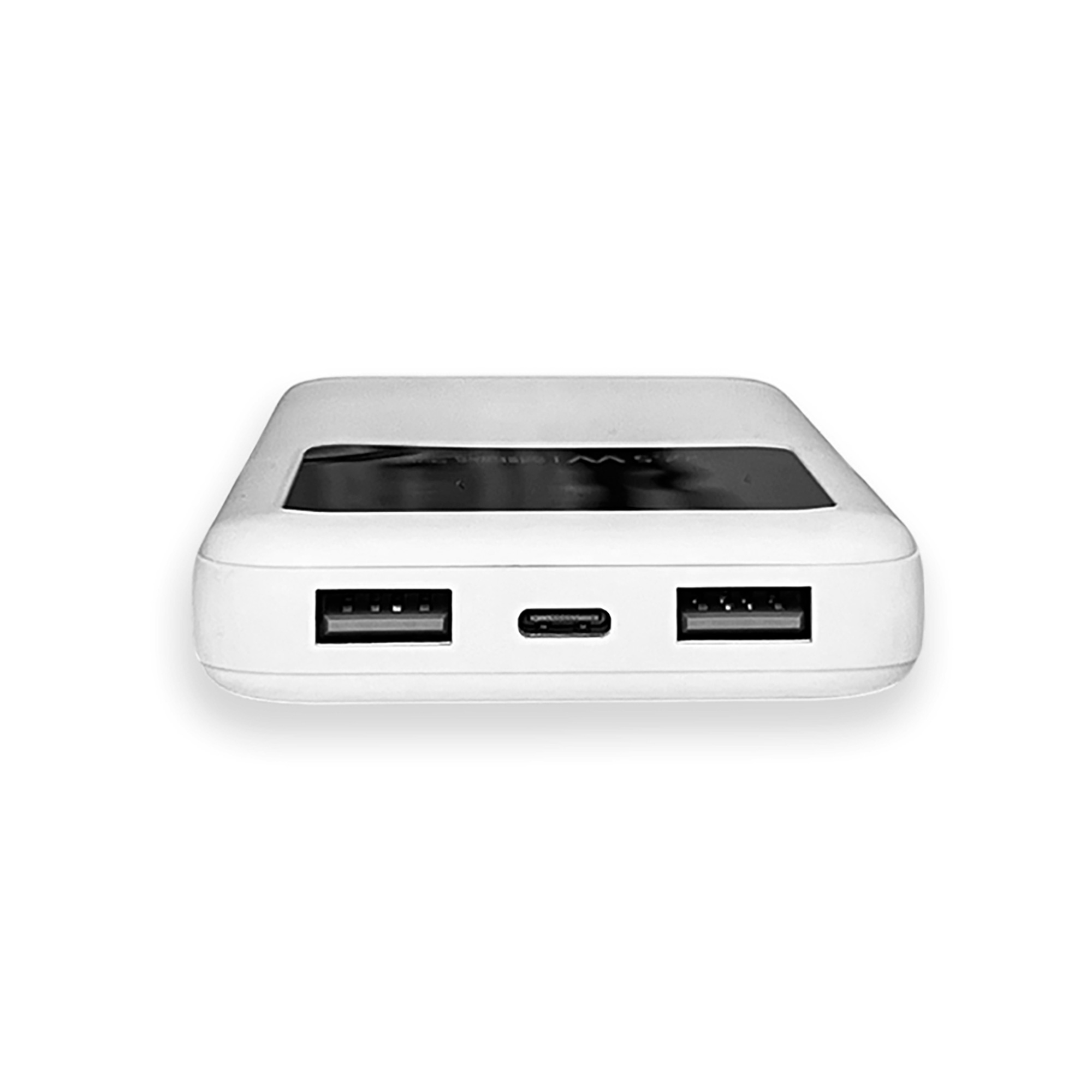 Внешний аккумулятор Kris soft touch, 10000mAh (Белый)