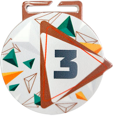 Медаль Лавна 3 место (сублимационная печать) Медаль Лавна 3 место (сублимационная печать)