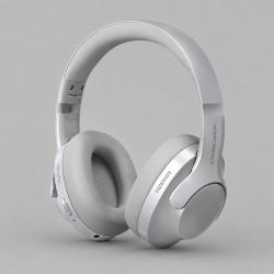 Беспроводные накладные наушники Stereo Ultra ANC, BT 5.4, ANC/ENC, 500мАч, серебристый, Deppa