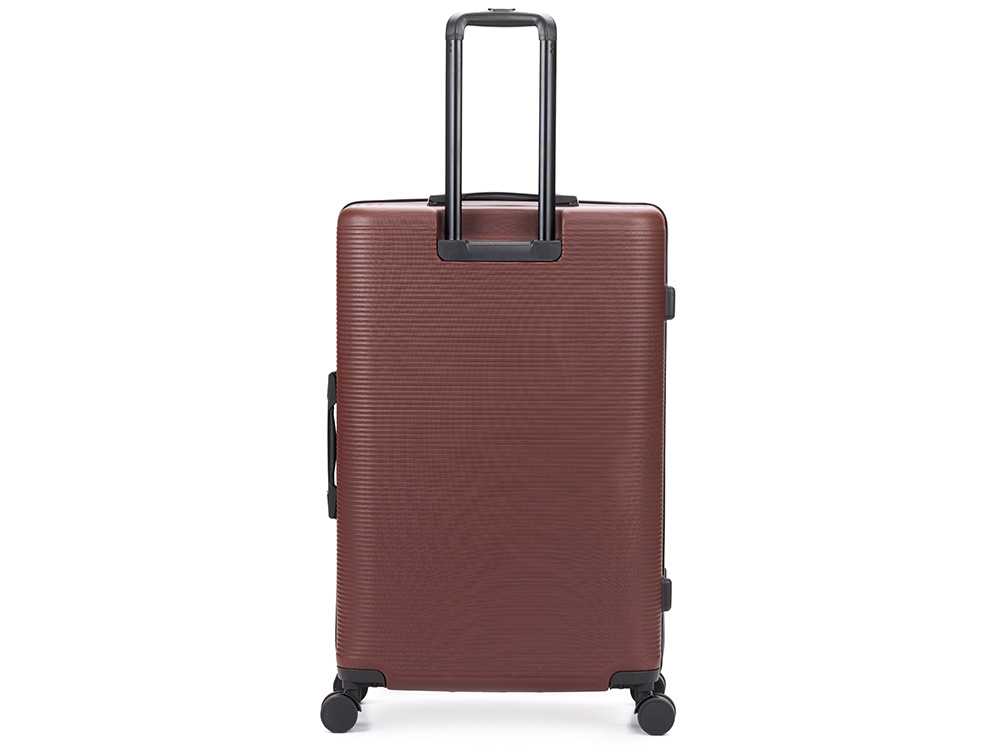 Чемодан TORBER Onego, бордовый, ABS-пластик, 69,5 х 46 х 26 см, 69 л