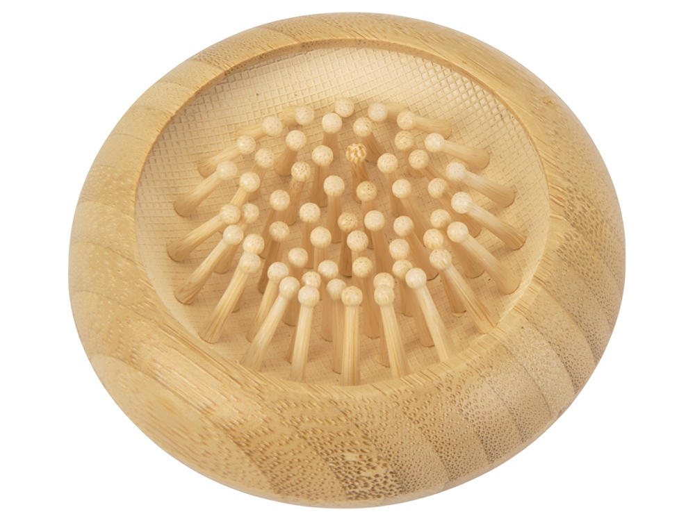 Расческа с зеркалом из бамбука Daisy, натуральный