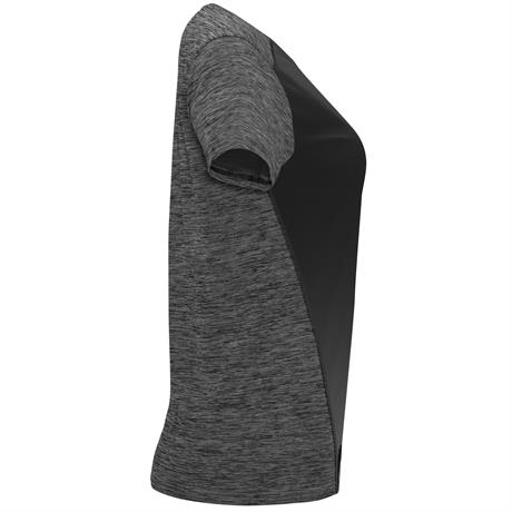 Спортивная футболка ZOLDER WOMAN женская, ЧЕРНЫЙ/ПЁСТРЫЙ ЧЕРНЫЙ XL